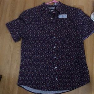 NWT men’s floral dress shirt